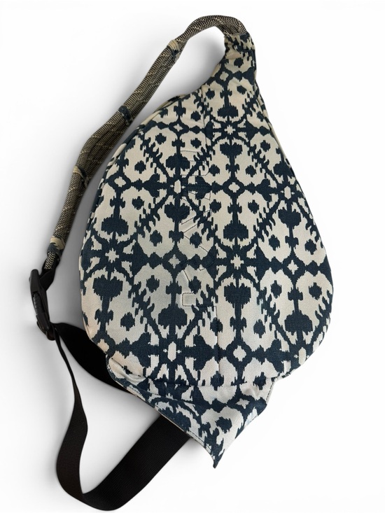 KAVU Rope Sling Bag Ikat Print Canvas Crossbody Backpack main image 10